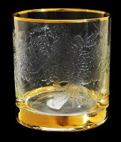 Стакан для виски "Орнамент - Золото внизу", набор 6 шт, Rona  