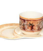 Чашка на маленьком подносе, LCS          