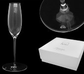 Набор вращающихся бокалов для шампанского "Premium - Perseus" 2шт, Rona