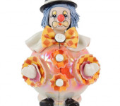 Статуэтка (01) "Клоун  - копилка", Zampiva