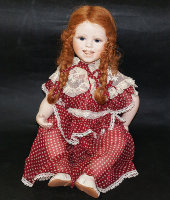 Фарфоровая кукла "Мелисса", Marigio