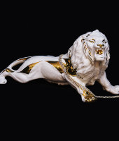 Статуэтка "Лев на охоте", Ahura