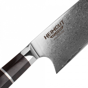 HC/OCTA-NA-18 Нож кухонный, разделочный 18 см, дамасская сталь VG10 (67 слоев), рукоять черное дерево (DCLK-EK) item