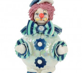 Статуэтка (01) "Клоун  - копилка", Zampiva