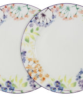 Набор из 2-х обеденных тарелок Акварель