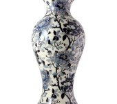 Японская ваза "Голубые пионы", Gien 