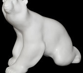 Статуэтка "Медведь сидящий", Ceramiche Dal Pra