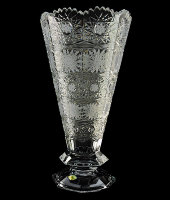 Ваза хрустальная, 36 см, Aurum Crystal