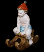 Скульптура "Зима", Tiche Porcellane