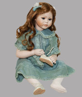 Фарфоровая кукла "Матильда", Marigio