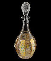 Графин, хрусталь с лепкой, Aurum Crystal