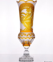 Ваза хрустальная "Аладдин - Живопись", Arnstadt Kristall