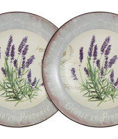 Набор из 2-х суповых  тарелок Лаванда
