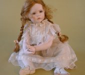 Фарфоровая кукла "Виолетта", Marigio