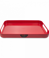 1723112 Поднос для сервировки, красный, разм. 51x33 см