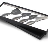 Набор ножей для сыра, серия 109000 Virtu Black, IVO