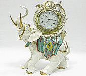  Часы "Слон", Porcellane Principe