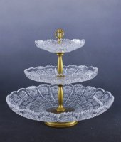 Горка 3-х ярусная, хрусталь, Aurum Crystal s.r.o.