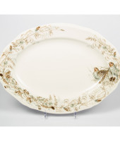 Блюдо овальное "Охота", Gien    