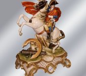 Статуэтка "Наполеон на коне", Porcellane Principe