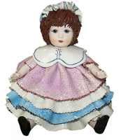 Статуэтка "Кукла в чепчике", Zampiva