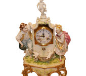  Часы "У фонтана", Porcellane Principe