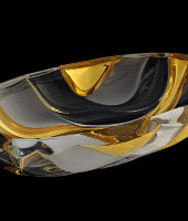 Салатник "Bamboo" матовый, Bohemia Jihlava