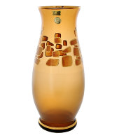Ваза "Золотая галька" 35 см, Egermann