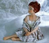 Фарфоровая кукла "Людовика", Sibania