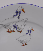 Набор глубоких тарелок 23 см Мэри-Энн "Гуси", 0807, Leander