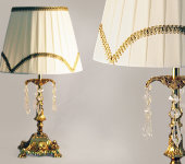 Настольная лампа "Палаццо золото", Franco                   
