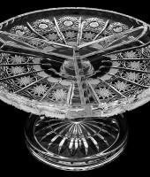 Менажница на ножке, 23 см, хрусталь, Aurum Crystal s.r.o.