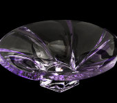 Салатник 30.5 см "Оклахома" фиолетовый, Aurum Crystal s.r.o.