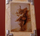 Декоративное панно "Ангел", 25х33 cm PD65