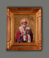 Икона "Николай Чудотворец", Leander