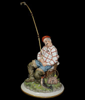 Статуэтка "Рыбалка", Elite & Fabris