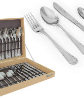 Набор столовых приборов "Flora silver", Giorinox              