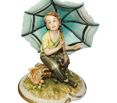 Статуэтка "Мальчик под зонтиком", La Medea