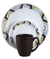 Набор посуды "Squared", 16 предметов, Corelle