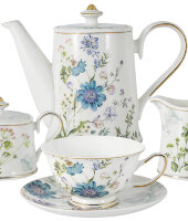Чайный сервиз Лазурь из 15 предметов в подарочной упаковке