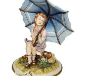 Статуэтка "Девочка под зонтиком", La Medea