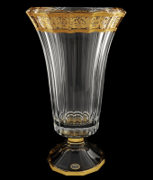 Ваза на ножке 38см Allegro Golden Light, Vaclav Ruzicka
