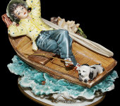 Статуэтка "Мальчик на лодке", La Medea