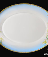 Блюдо овальное «Ирис», 23 см, Hankook Prouna