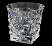 Набор стаканов для виски "Glacier", 6 шт, хрусталь, Bohemia Jihlava