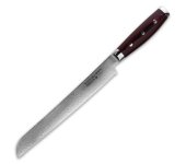 Нож для хлеба 23 см, серия "GOU 161" (161 слой) дамасская сталь, Yaxell