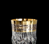 Набор стаканов для виски, Платина/Золото, P/180, 6 шт, Timon, Италия