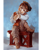 Фарфоровая кукла "Мартина", Sibania