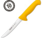 Нож кухонный обвалочный 16 см, рукоятка - желтая, Arcos
