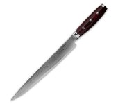 Нож для тонкой нарезки 25 см, серия "GOU 161" (161 слой) дамасская сталь, Yaxell